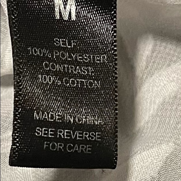 BKE White sheer/see through top - Picture 8 of 10